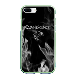 Чехол для iPhone 7Plus/8 Plus матовый Evanescence - пламя
