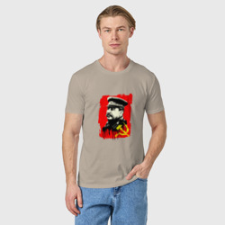 Мужская футболка хлопок СССР - Сталин - фото 2