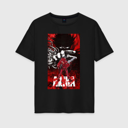 Женская футболка хлопок Oversize Akira anime Cyberpunk