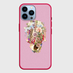 Чехол для iPhone 14 Pro Max Скелет в цветах