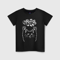 Детская футболка хлопок The Rasmus рок кот