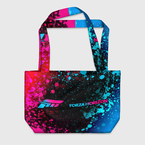 Пляжная сумка 3D Forza Horizon - Neon Gradient