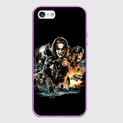 Чехол для iPhone 5/5S матовый Фильм "Ворон", Постер The Crow