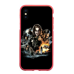 Чехол для iPhone XS Max матовый Фильм "Ворон", Постер The Crow