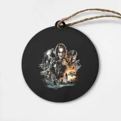 Деревянная игрушка круг Фильм "Ворон", Постер The Crow