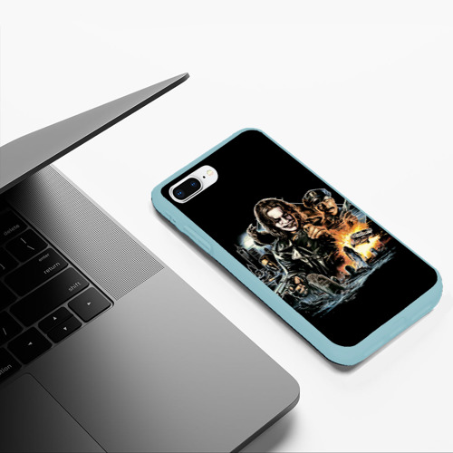 Чехол для iPhone 7Plus/8 Plus матовый с принтом Фильм Ворон, Постер (The Crow), фото #5