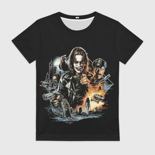 Женская футболка 3D Фильм "Ворон", Постер The Crow