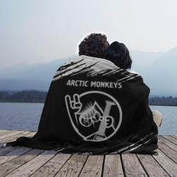 Плед 3D Arctic Monkeys - кот - Краски - фото 2