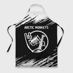 Фартук 3D Arctic Monkeys - кот - Краски