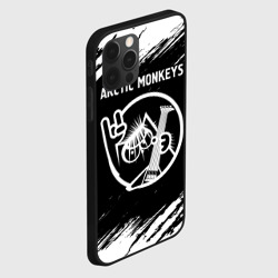 Чехол для iPhone 12 Pro Arctic Monkeys - кот - Краски - фото 2