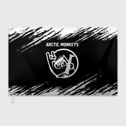 Флаг 3D Arctic Monkeys - кот - Краски