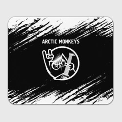 Прямоугольный коврик для мышки Arctic Monkeys - кот - Краски