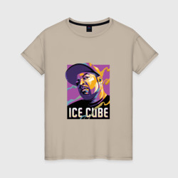 Женская футболка хлопок Ice Cube