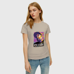 Женская футболка хлопок Ice Cube - фото 2