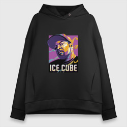 Женское худи Oversize хлопок Ice Cube