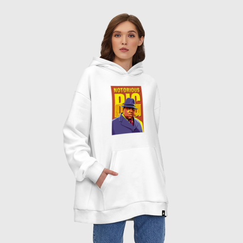 Notorious big hoodie white sales