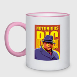 Кружка двухцветная Notorious Big