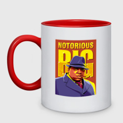 Кружка двухцветная Notorious Big