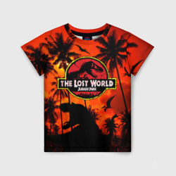 Детская футболка 3D Jurrasic park - the lost world