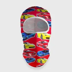 Балаклава 3D Спортивные машины