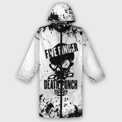 Женский дождевик 3D Five Finger Death Punch - мелкие трещины