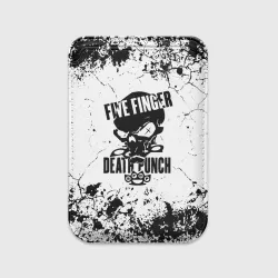 Картхолдер Magsafe магнитный Five Finger Death Punch - мелкие трещины