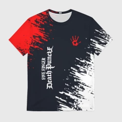 Мужская футболка 3D Five Finger Death Punch - краска