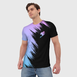 Мужская футболка 3D Хвост феи - neon - фото 2