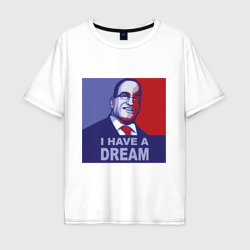 Мужская футболка хлопок Oversize Сенатор - У меня есть мечта