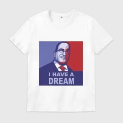 Мужская футболка хлопок Сенатор - У меня есть мечта