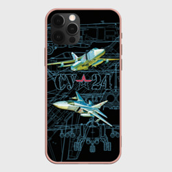 Чехол для iPhone 12 Pro Max Фронтовой бомбардировщик Су-24