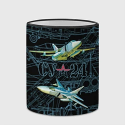 Кружка с полной запечаткой Фронтовой бомбардировщик Су-24 - фото 2