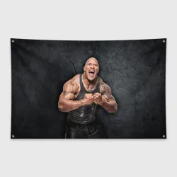 Флаг-баннер Dwayne Douglas Johnson