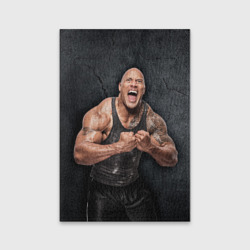 Обложка для паспорта матовая кожа Dwayne Douglas Johnson