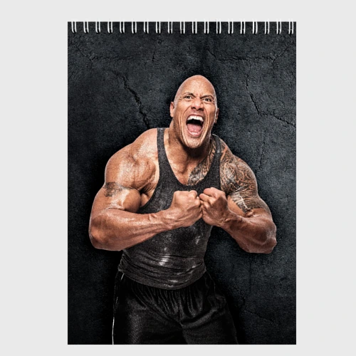 Скетчбук Dwayne Douglas Johnson