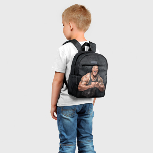 Детский рюкзак 3D Dwayne Douglas Johnson - фото 3