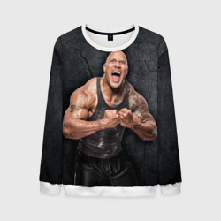 Мужской свитшот 3D Dwayne Douglas Johnson