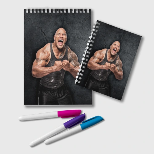 Блокнот Dwayne Douglas Johnson
