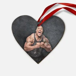 Деревянная игрушка Сердце Dwayne Douglas Johnson
