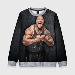 Детский свитшот 3D Dwayne Douglas Johnson