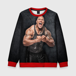 Детский свитшот 3D Dwayne Douglas Johnson