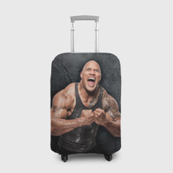 Чехол для чемодана 3D Dwayne Douglas Johnson