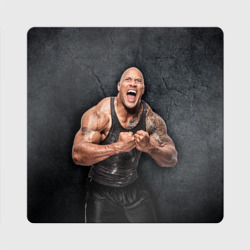 Магнит виниловый Квадрат Dwayne Douglas Johnson