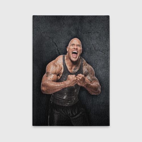 Обложка для автодокументов Dwayne Douglas Johnson, цвет черный