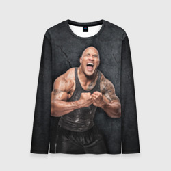 Мужской лонгслив 3D Dwayne Douglas Johnson