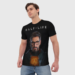 Мужская футболка 3D Half life - Gordon Freeman - фото 2