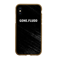 Чехол для iPhone XS Max матовый Gone-Fludd