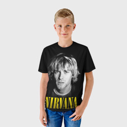 Детская футболка 3D Nirvana - Kurt Donald Cobain - фото 2