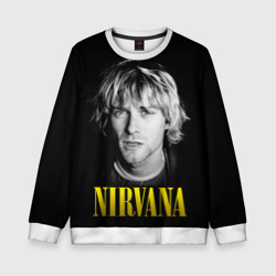 Детский свитшот 3D Nirvana - Kurt Donald Cobain