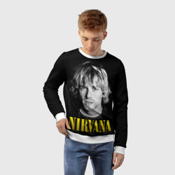 Детский свитшот 3D Nirvana - Kurt Donald Cobain - фото 2